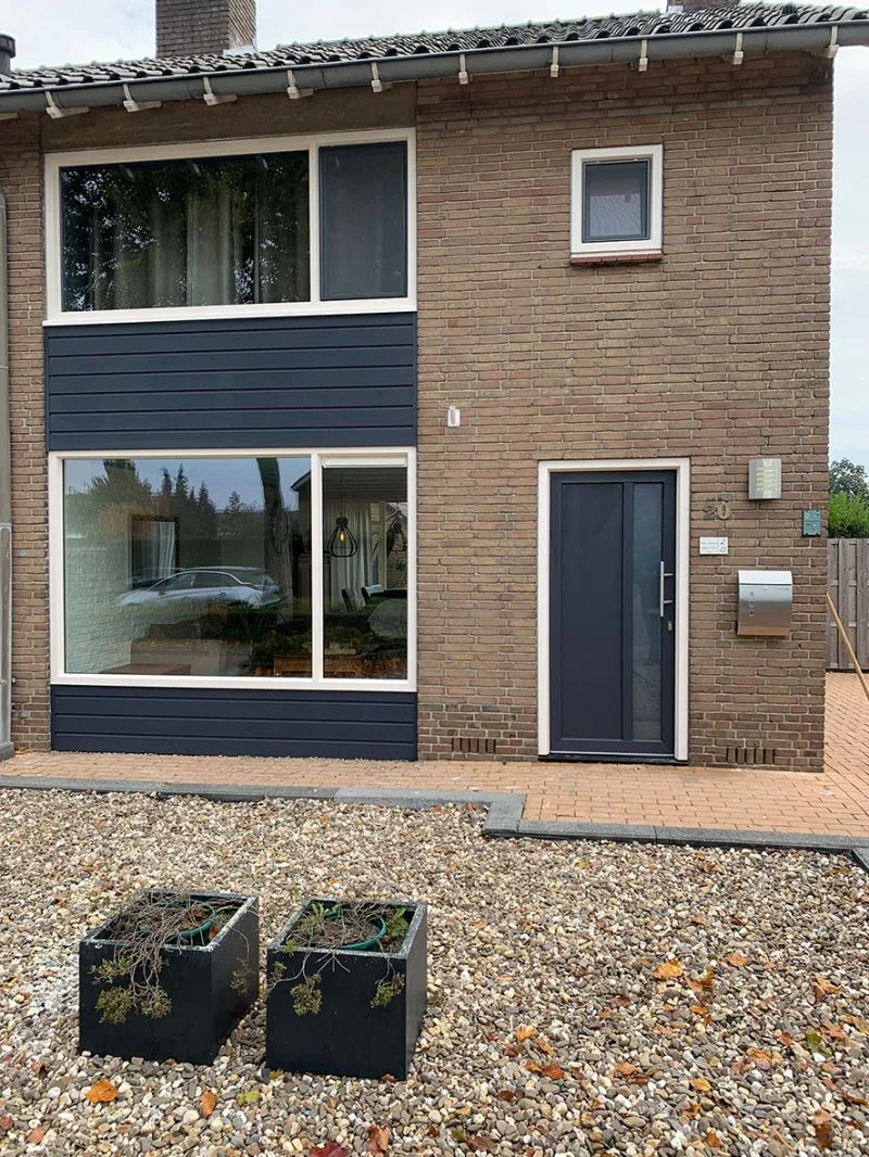 Nieuwe voordeur 9 Nieuwe voordeur